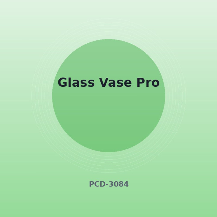 Vase en verre Pro